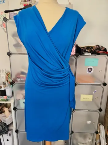 Robe bleu style vintage TU neuf sans étiquette 🏷 #lora11femmetailleunique