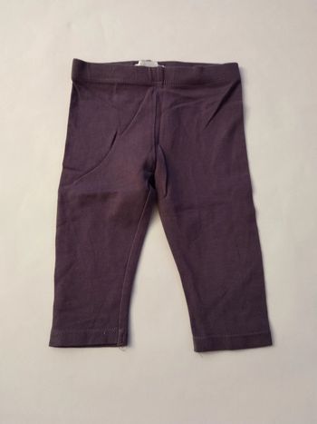 legging uni violet okaidi fille 6 mois