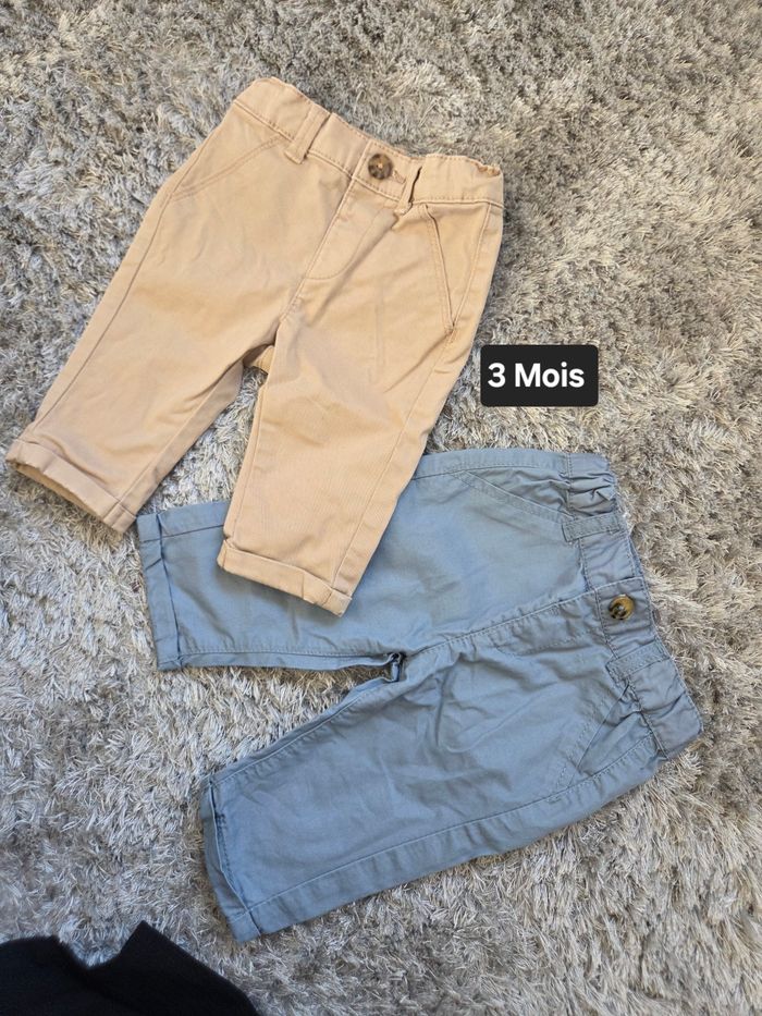 Beaucoup vêtement 3 mois garçons pyjama ensemble pantalon sweat ect.. - photo numéro 3