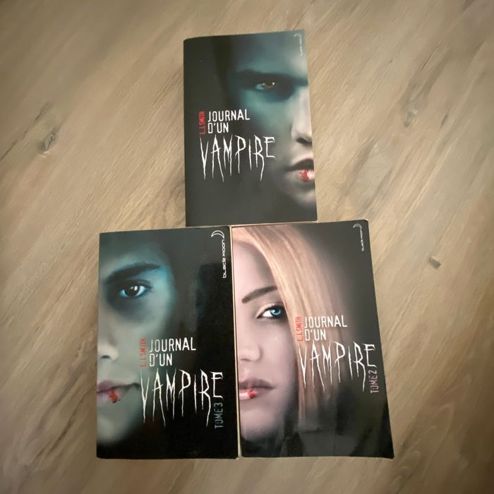 Lot de trois livres journal d’un vampire tome1 ,2,3