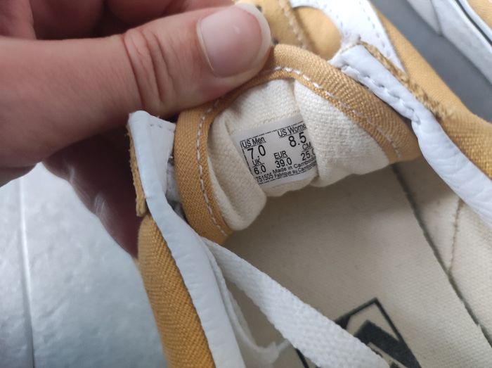 Vans basses moutarde - photo numéro 6