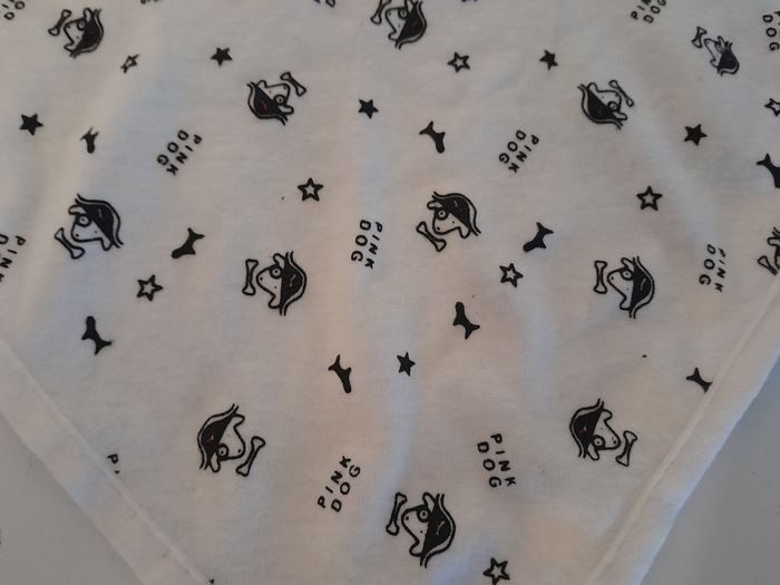 Ensemble bébé bonnet et foulard bavoir tête de mort - photo numéro 5