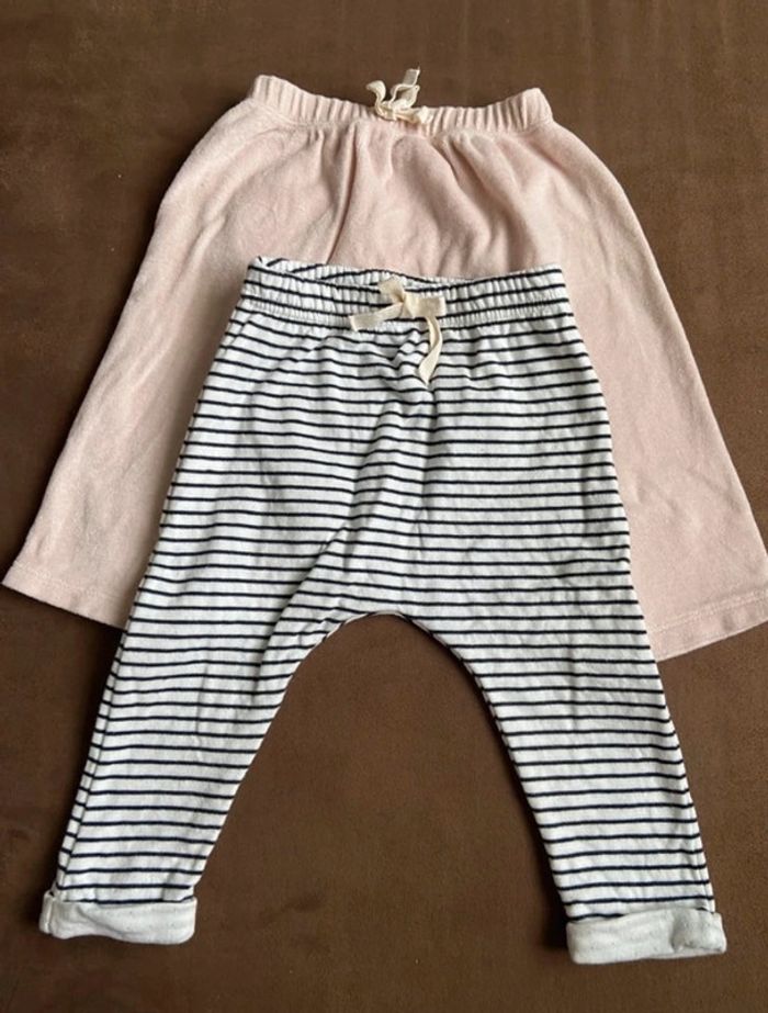 Lot legging petit bateau