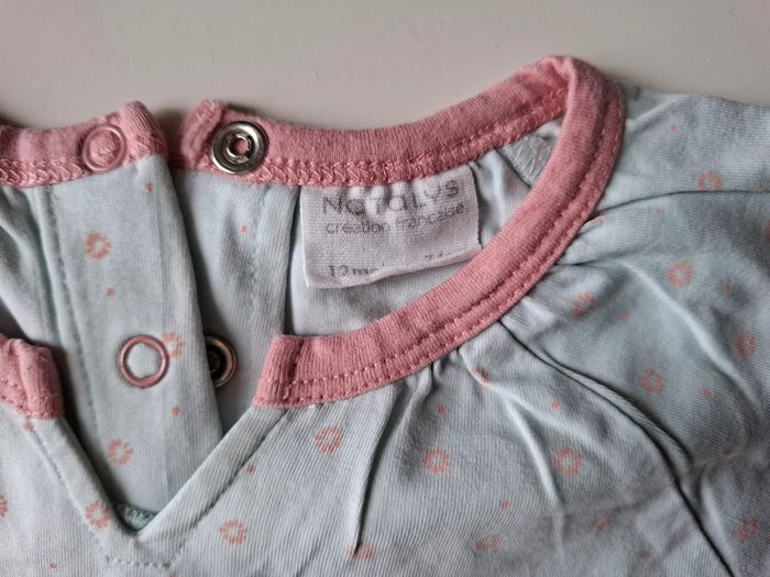 T-shirt fille Natalys taille 12 mois - photo numéro 2