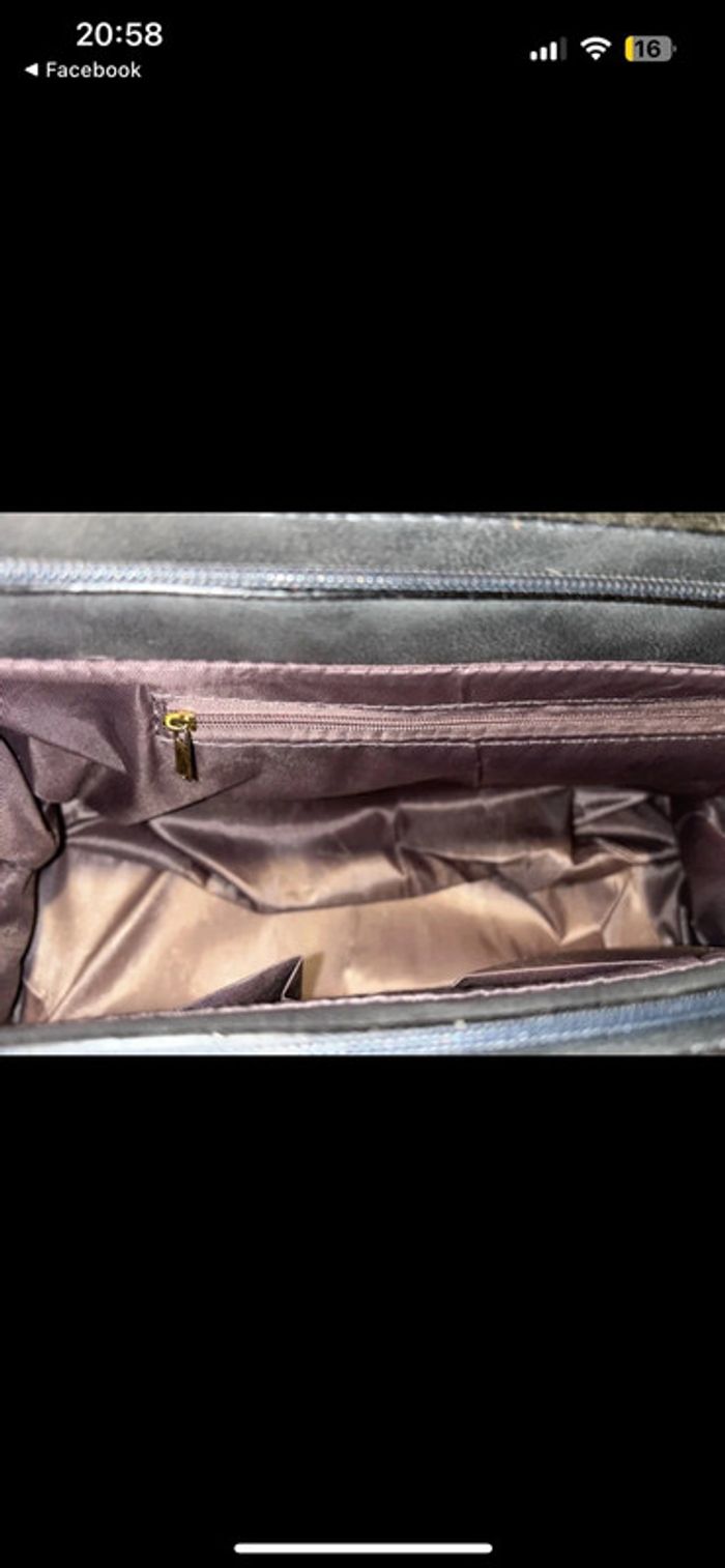 Sac à main gris neuf Mei&ge - photo numéro 8