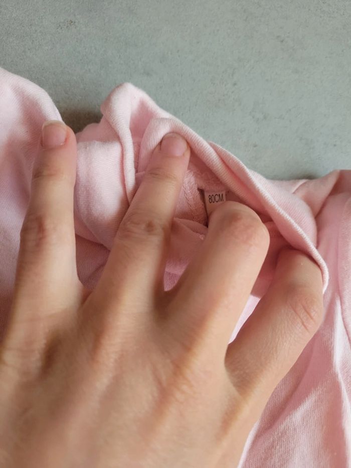 Lot bodie bébé fille taille 80 cm avec col roulé saison froid manche longue - photo numéro 4