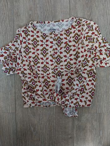 Ensemble 4 ans short et chemise à manche courte