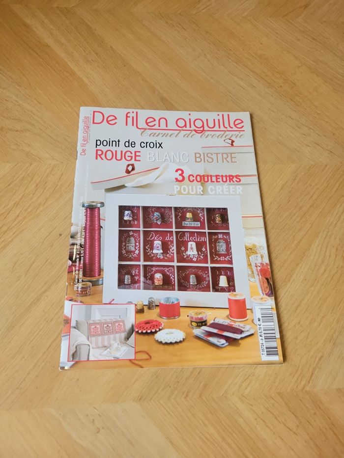 De fil en aiguille - carnet de broderie