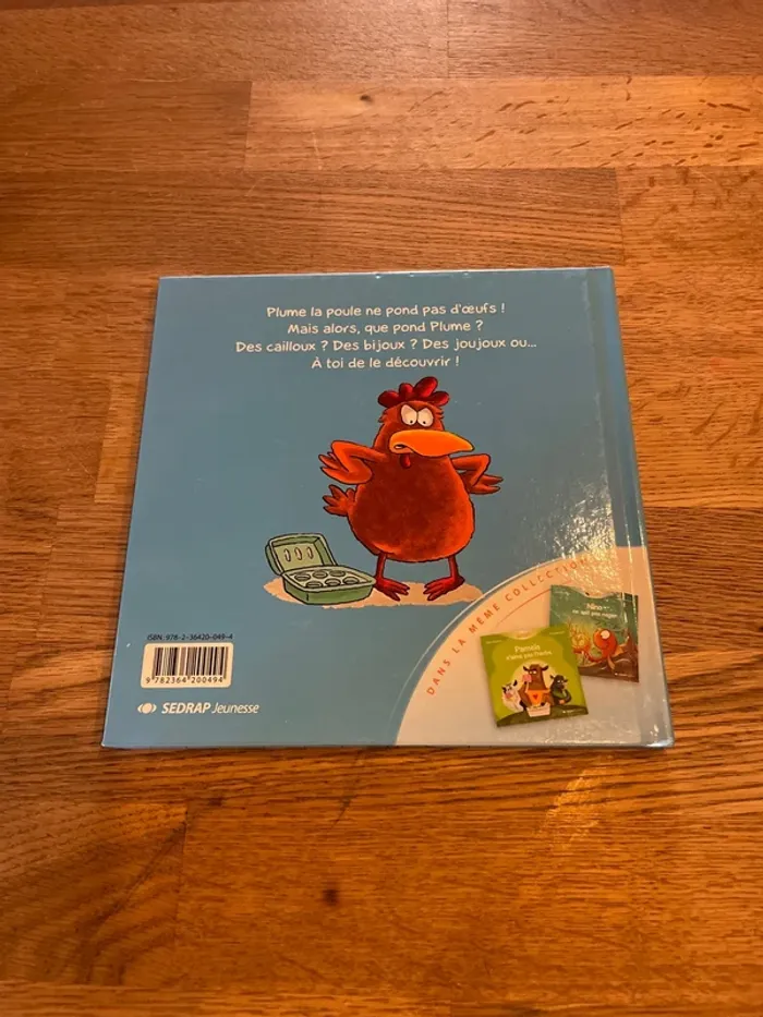 Livre Collection Mais Alors ? Plume ne pond pas d’œufs - photo numéro 3