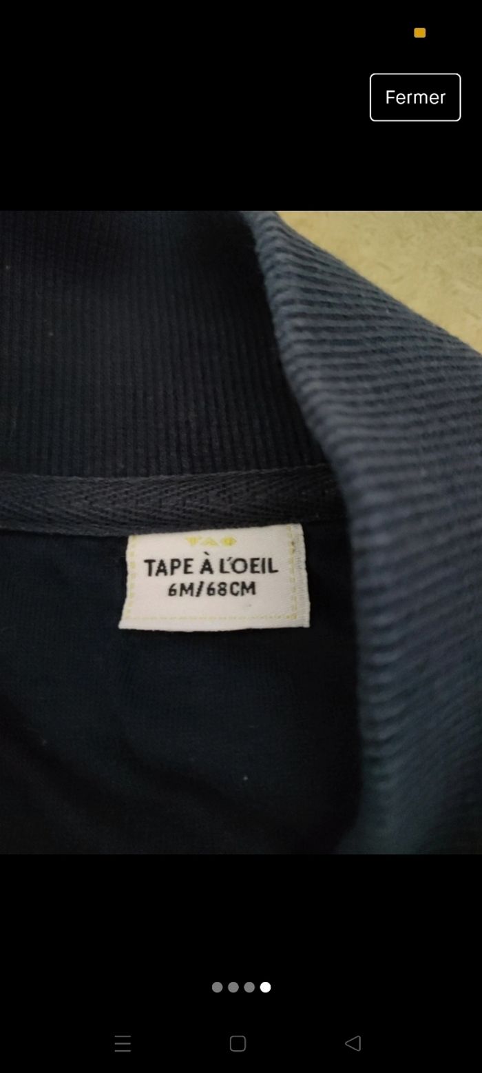 Veste 6 mois - photo numéro 2