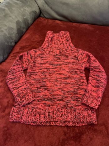 Pull col roulé