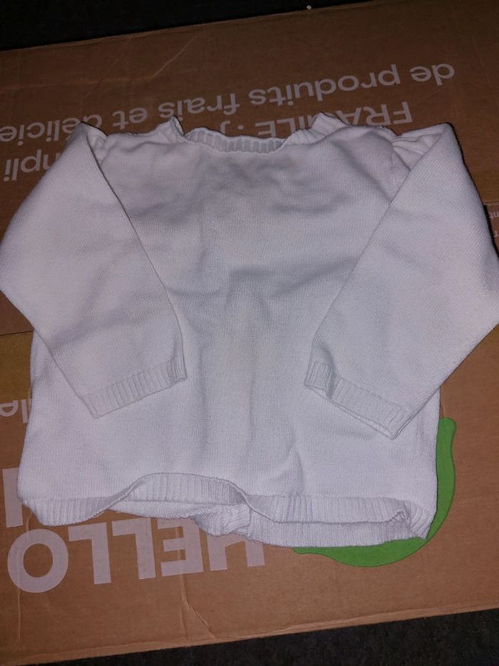 Gilet blanc - photo numéro 3