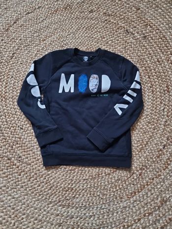 Sweat noir ikks 6 ans