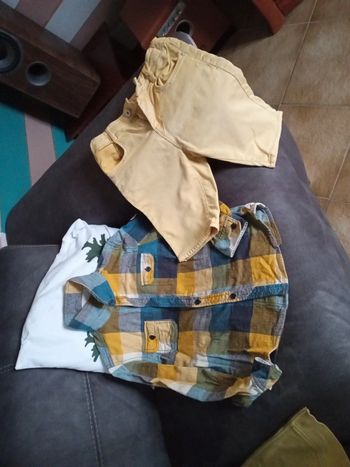 Chemise et bermuda