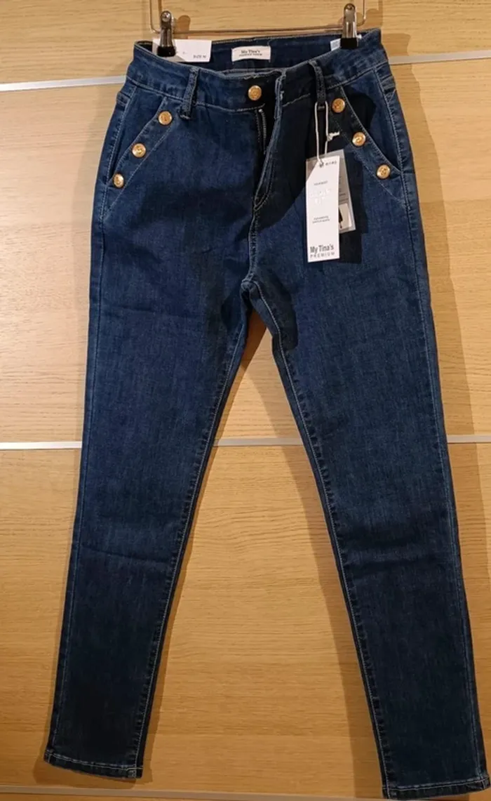Jeans neuf my tina's 38 - photo numéro 3