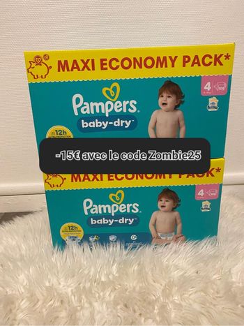 Pampers taille 4