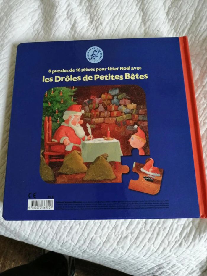 Le livre puzzle de Gabriel le lutin de Noël - photo numéro 2