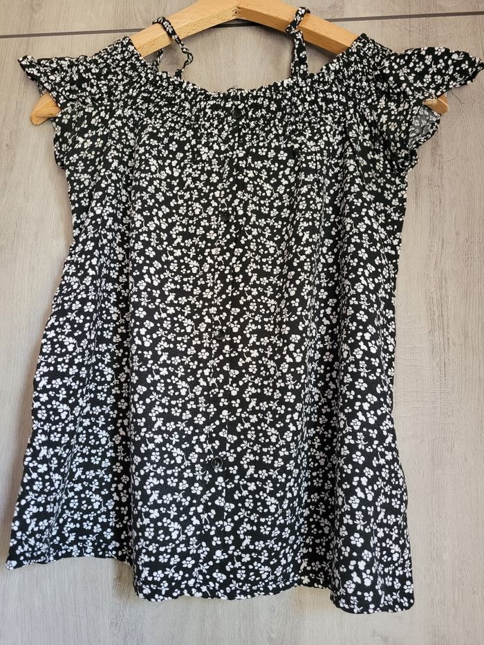 Chemise fleurie taille 14/16 ans Gémo - photo numéro 2
