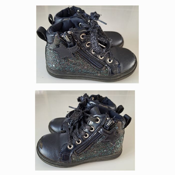 Lot de 2 bottines fille Gemo p.22 TBE - photo numéro 5