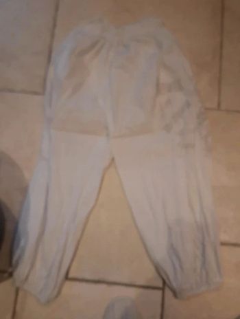 Pantalon type sarouel blanc