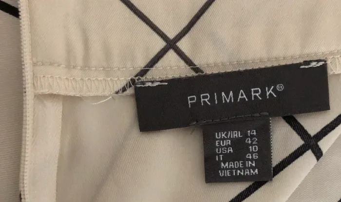 Jupe longue asymétrique écrue - Primark - photo numéro 7