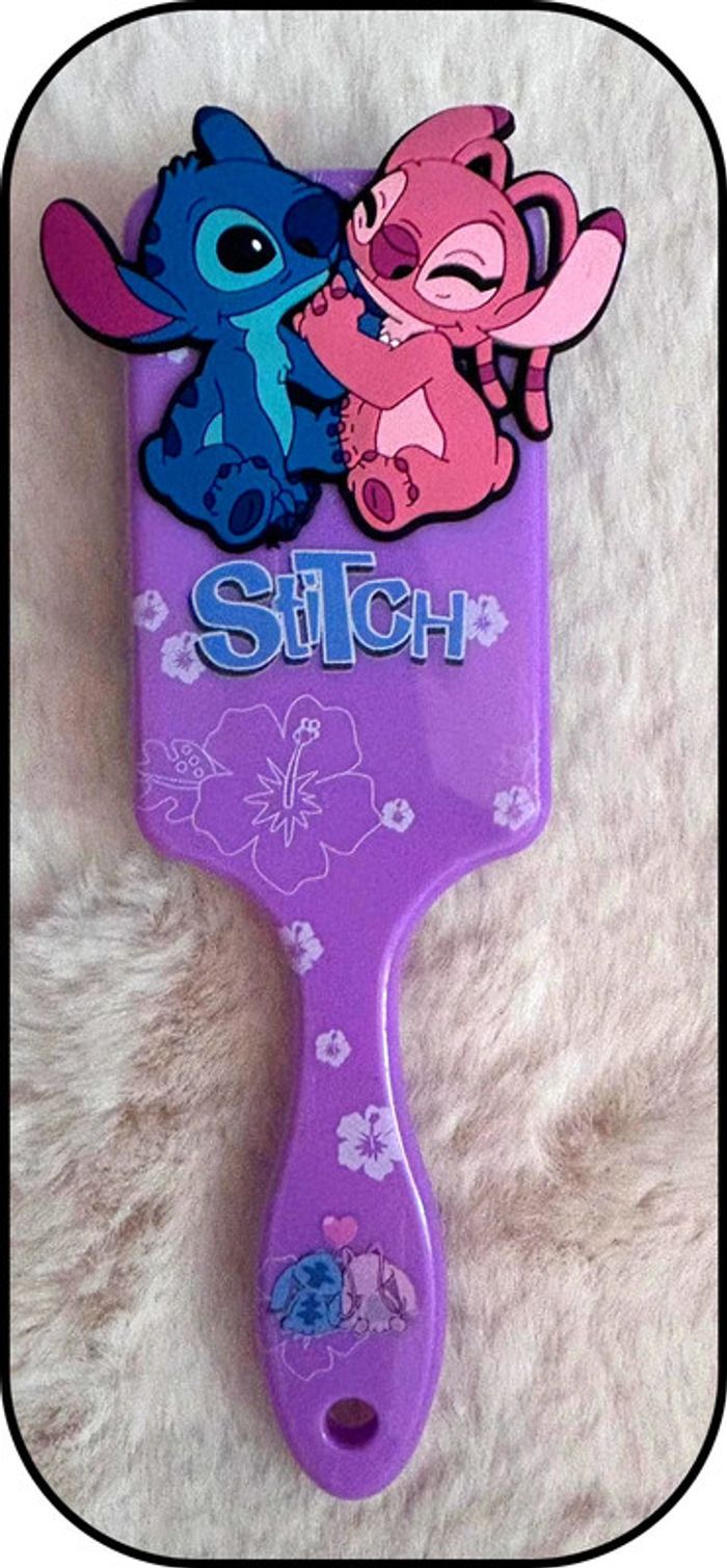 🌷brosse à cheveux stitch 🌷