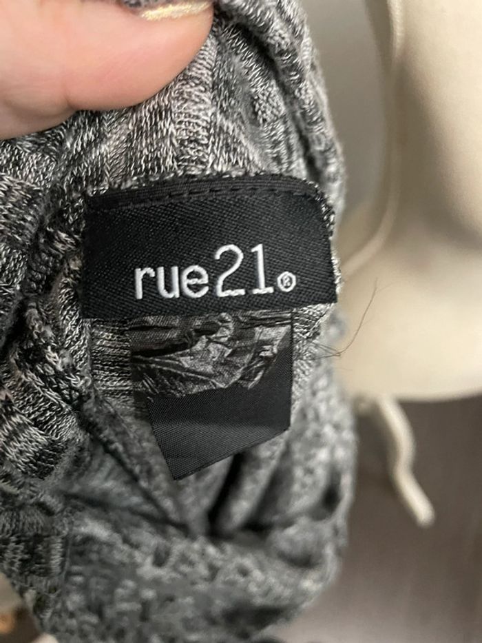 Cape grise chiné Rue 21 TS - photo numéro 4