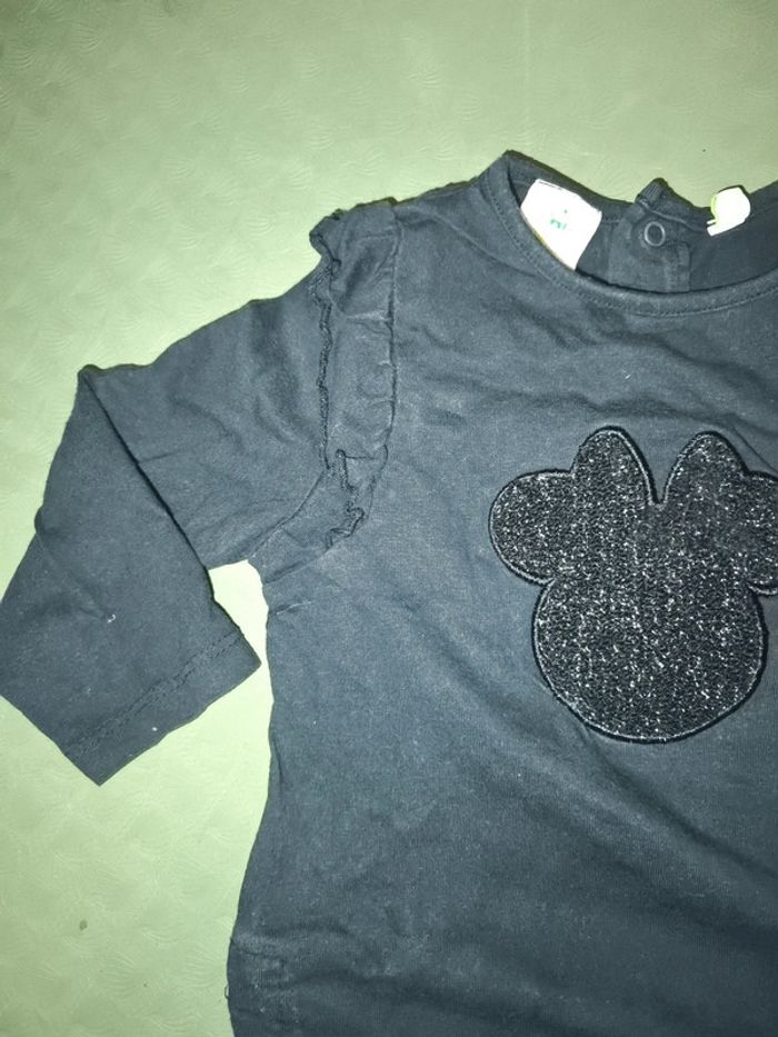 Ensemble short et t-shirt manches longues Minnie - photo numéro 5
