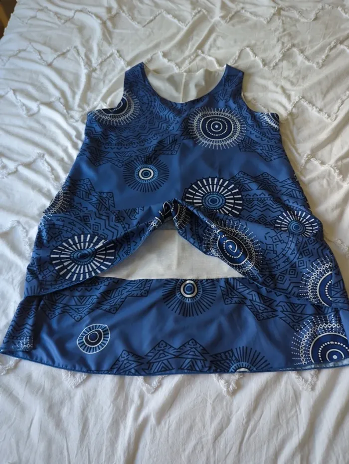 Robe courte d été doublée taille L neuve - photo numéro 3