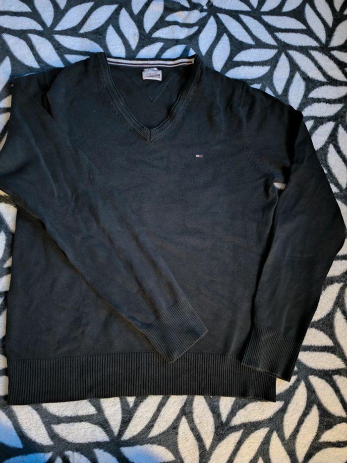 Pull col V Tommy Hilfiger