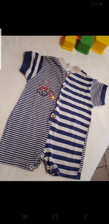 Combinaison d été bébé taille 3 mois