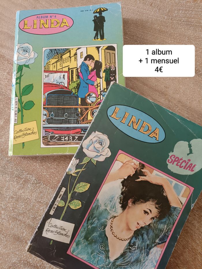 2 BD vintage Linda années 80