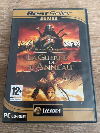 Le seigneur des anneaux la guerre de l’anneau pc vintage