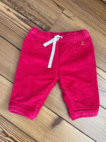 Pantalon velours Petit Bateau 3 mois