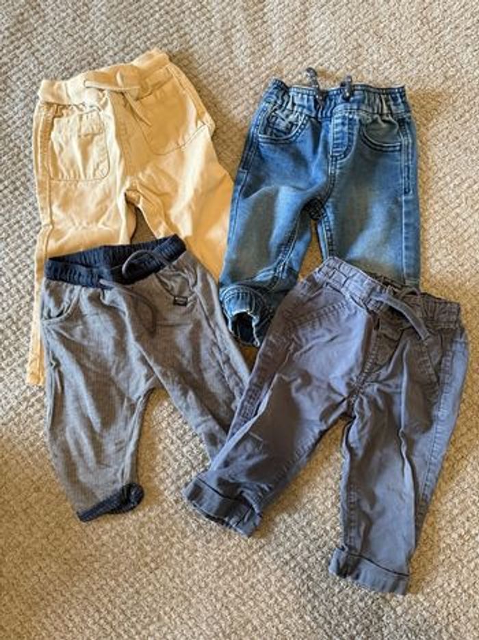Lot de 17 pantalon taille 9 mois - photo numéro 3