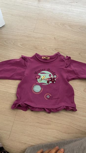 T-shirt manches longues taille 18 mois