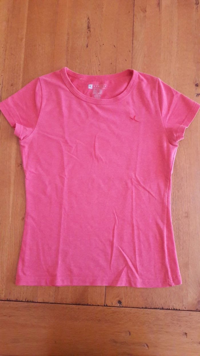 Tee-shirt Domyos rose taille 36