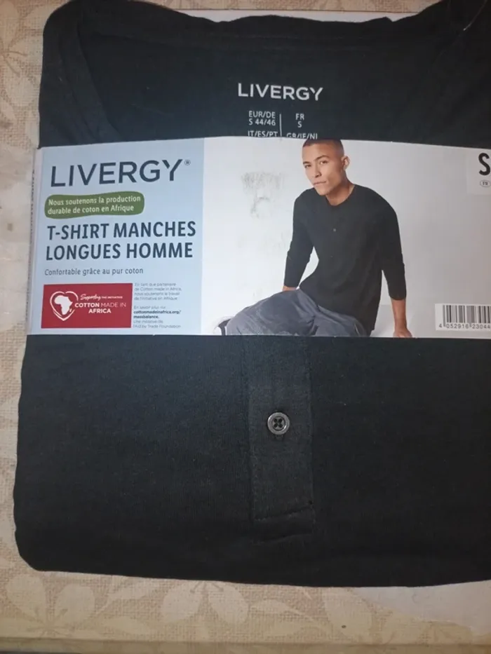 Tee-shirt manches longues homme taille S