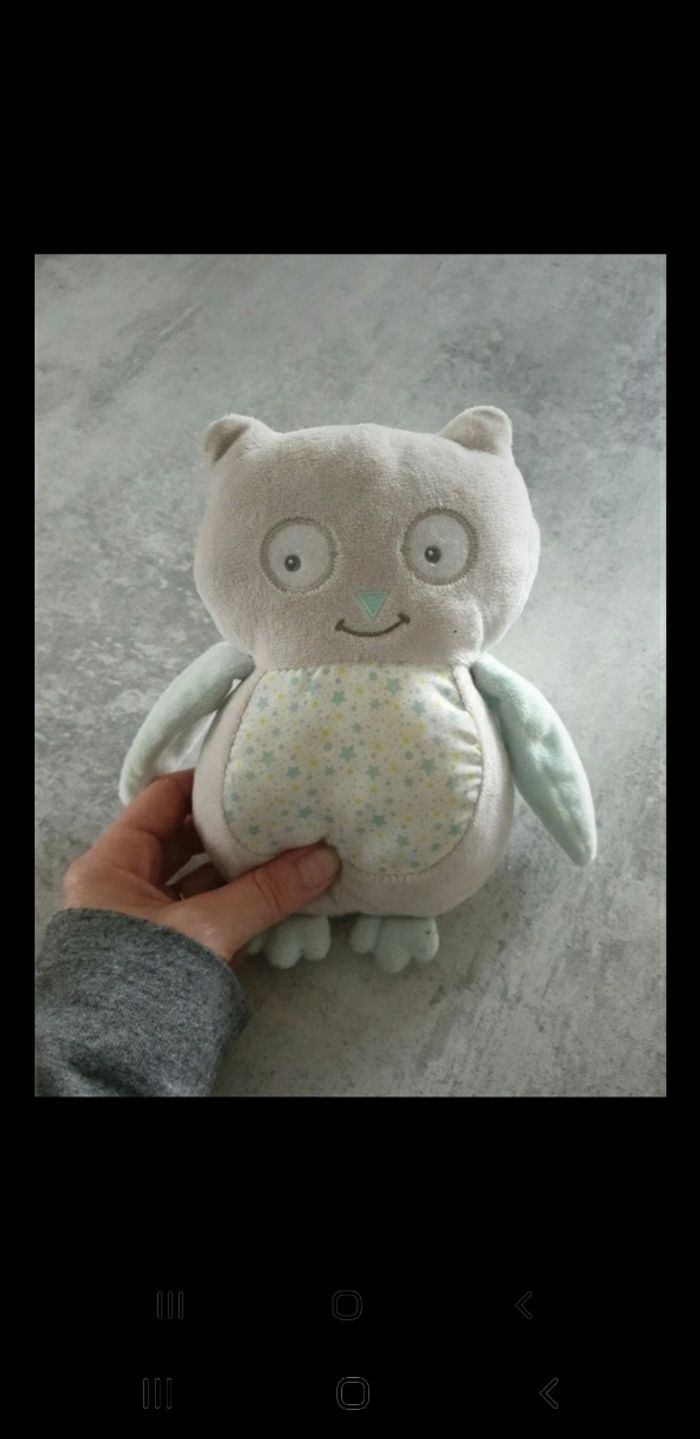 Doudou hiboux Arthur et lola - photo numéro 2