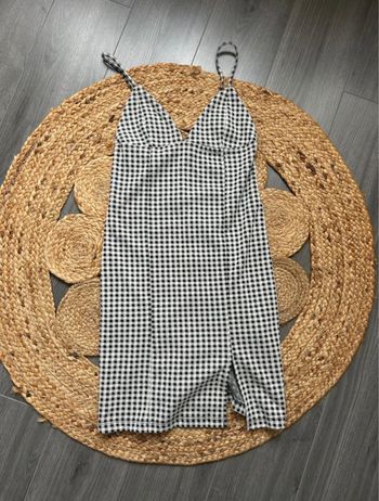 Robe à carreaux Bershka taille XS