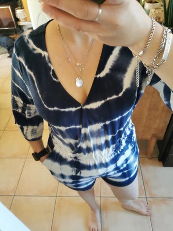 Combi short tie and dye