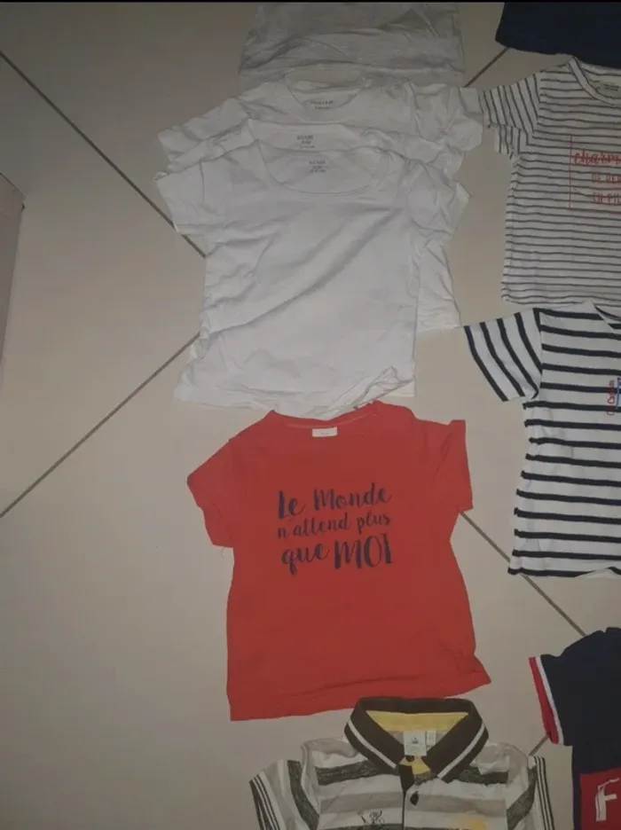 Tee-shirts manches courtes 23/24mois - photo numéro 7
