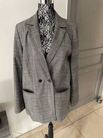 Veste à carreaux