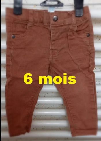 Pantalon marron Obaïbi Taille 6 mois