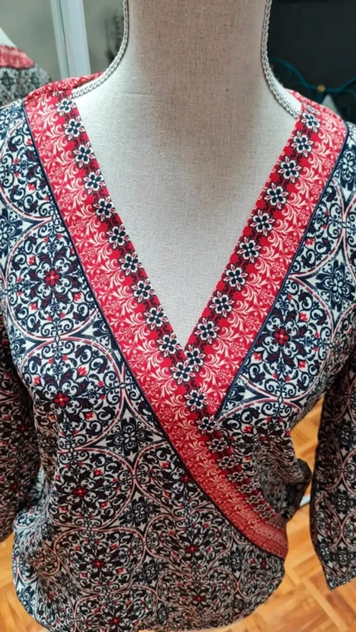 Blouse cache cache - photo numéro 3