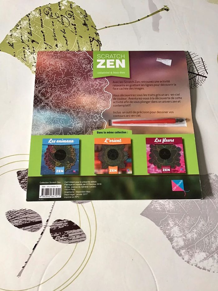 Livre beaux coloriages zen mandalas à gratter Les rêves - photo numéro 2