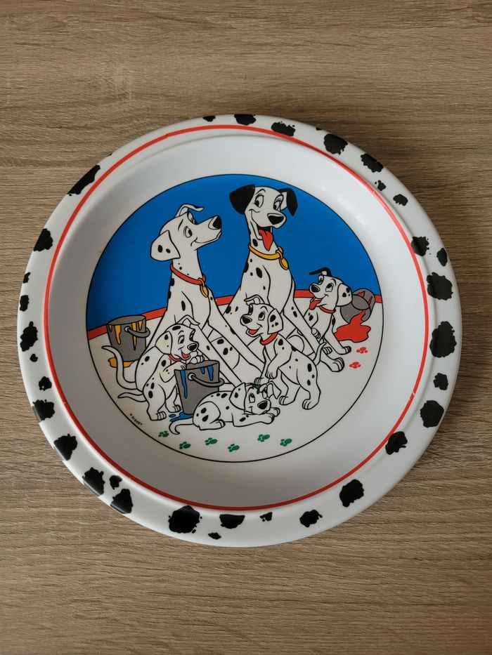 Assiette Les 101 dalmatiens
