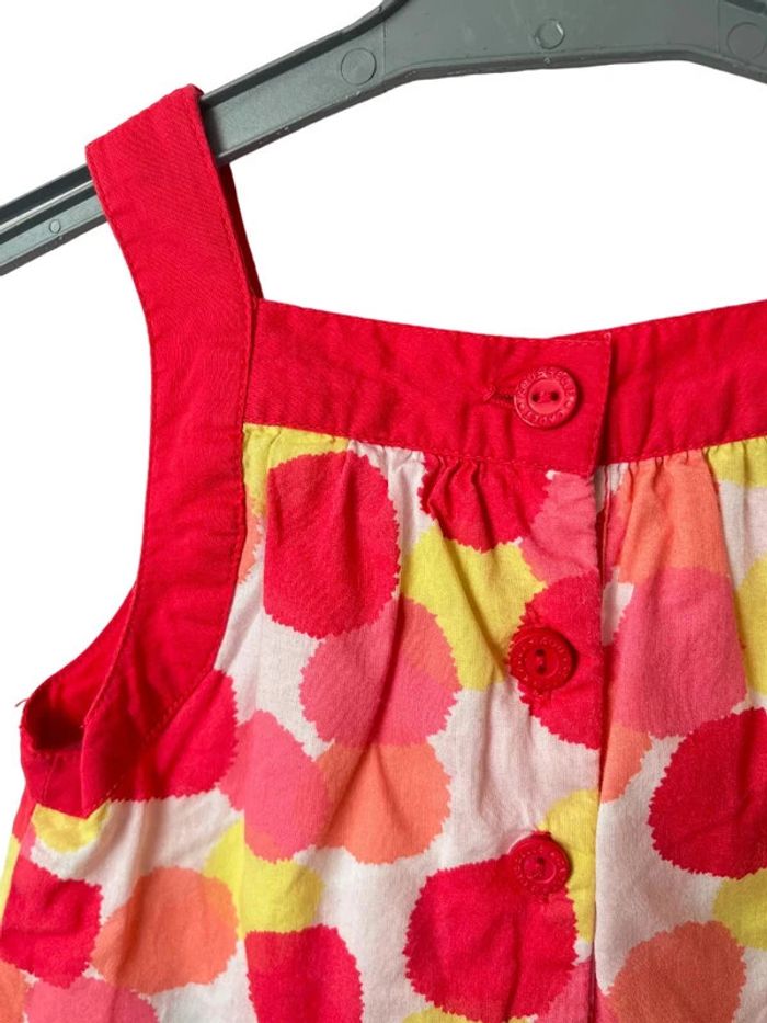Blouse / Top à bretelles multicolore - Cadet Rousselle 6 mois - photo numéro 4