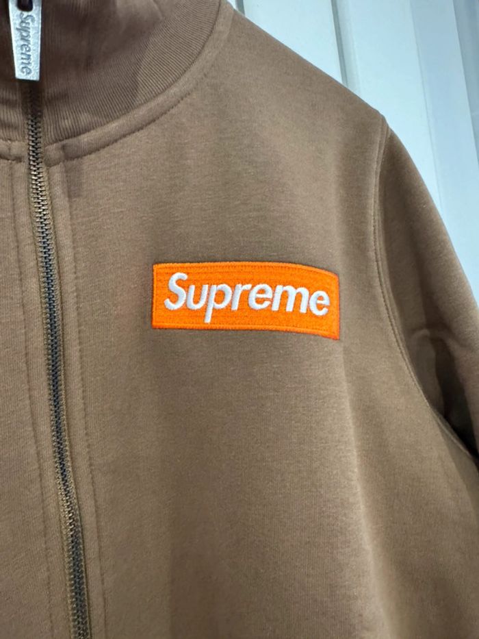 Pull / Sweat zippé Marron Supreme Taille XL - photo numéro 2
