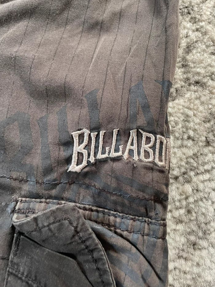 Jort baggy large Billabong taille 32US cargo hip-hop streetwear y2k skater brodé - photo numéro 5